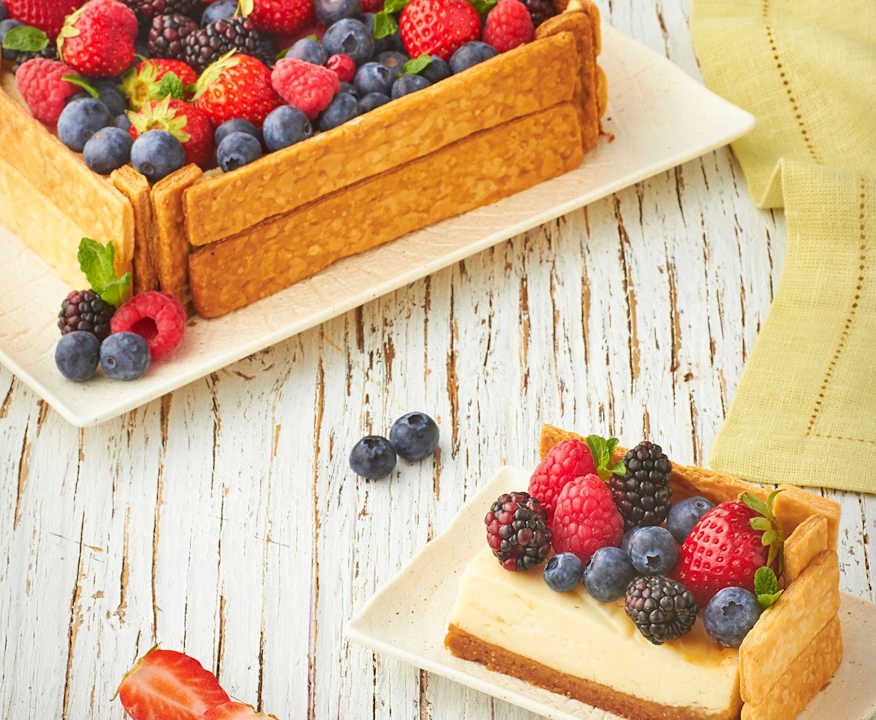 Torta cassetta di frutta Protein