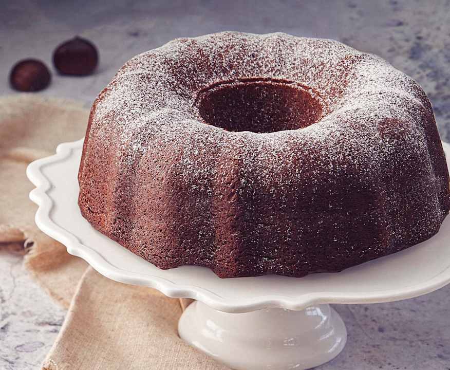 Torta castagne e cioccolato Low Fat