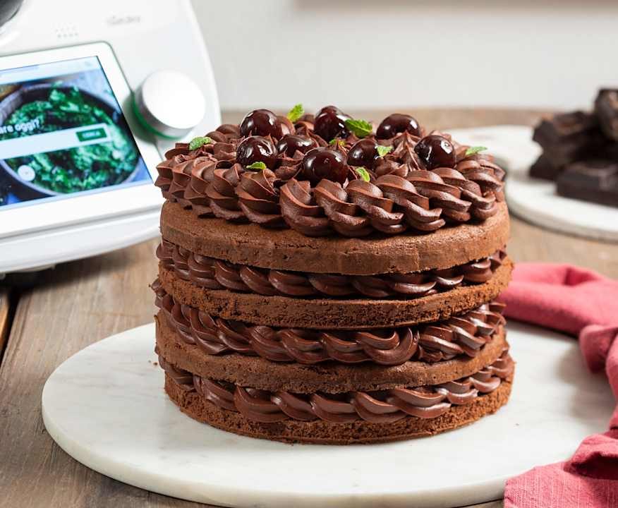 Torta cioccolato e amarene Protein