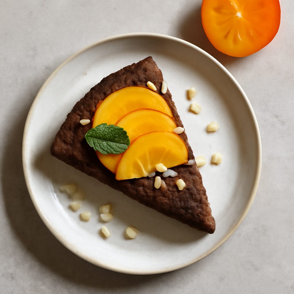 Torta Cioccolato e Cachi