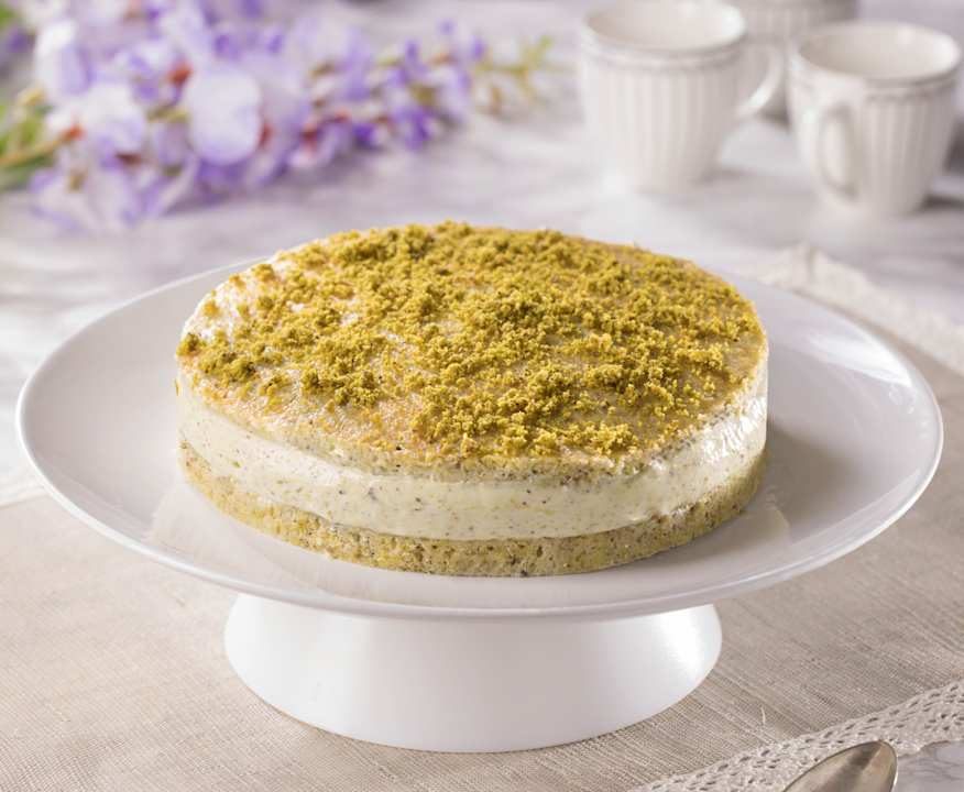Torta dacquoise al pistacchio Protein