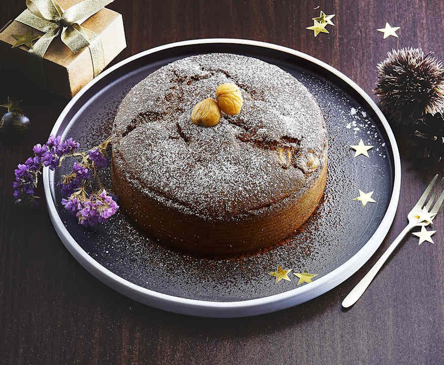 Torta di castagne (senza glutine) Low Fat