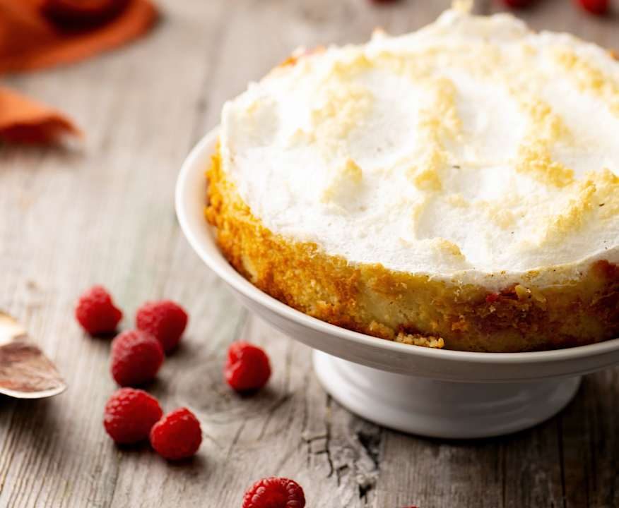 Torta di cous cous con frutta Protein