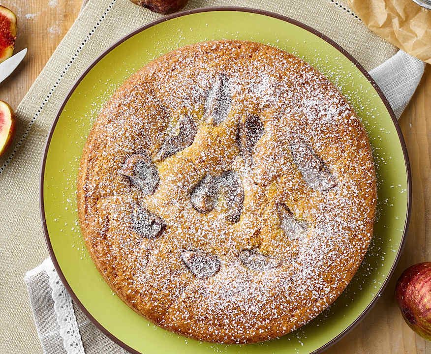Torta di fichi e nocciole Protein