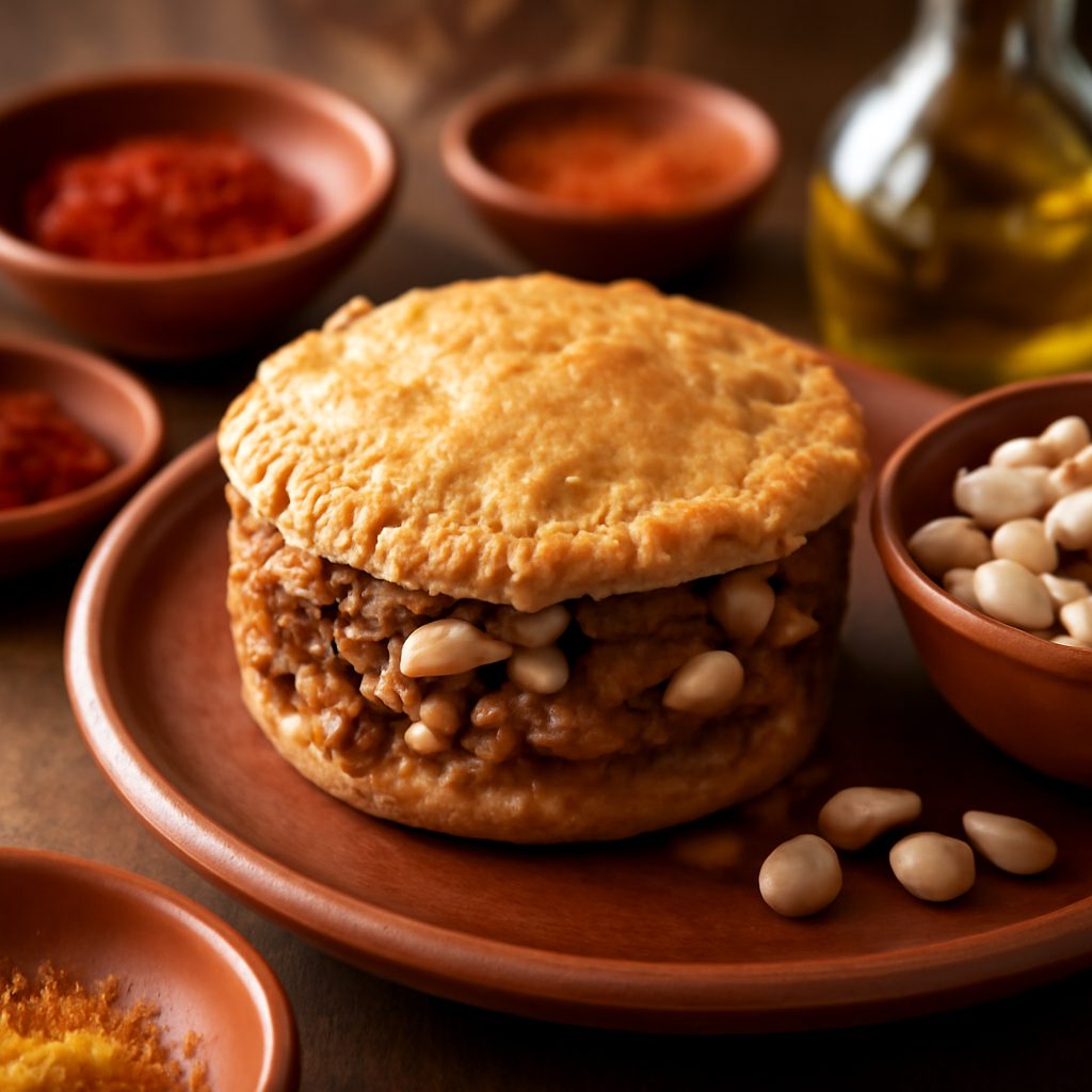 Torta di Manzo e Fagioli Spagnola