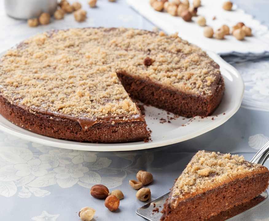 Torta di pane con nocciolata Protein