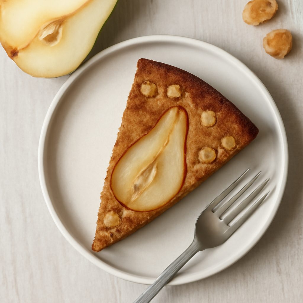 Torta di pere al doppio zenzero Low-Carb Proteica