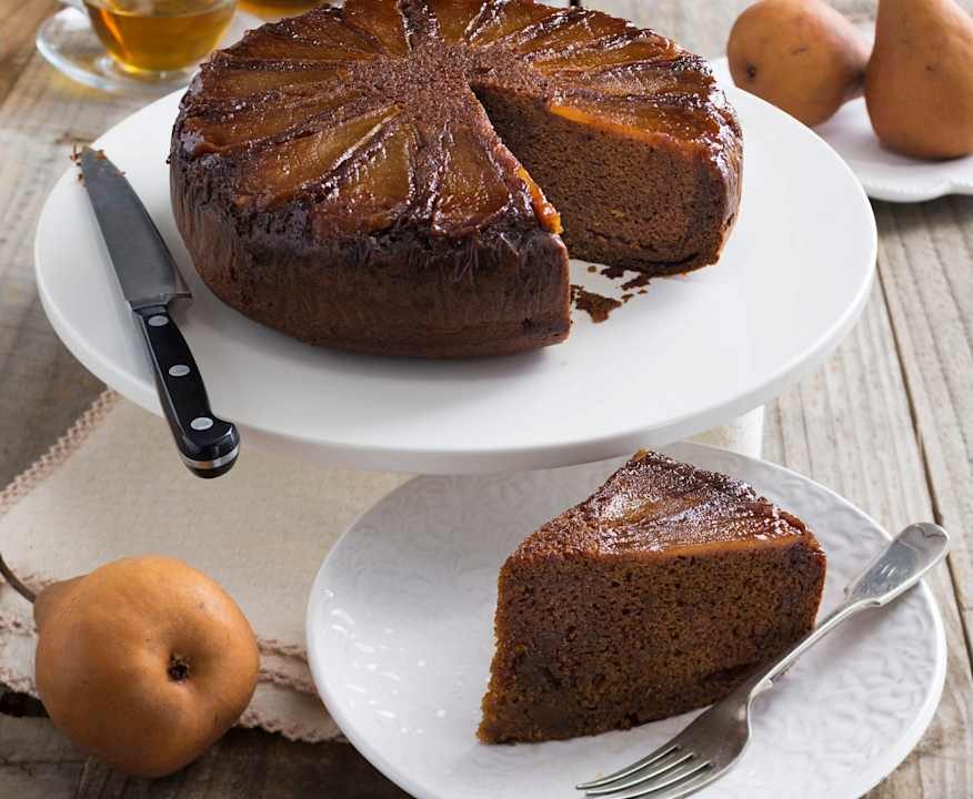 Torta di pere al doppio zenzero Protein