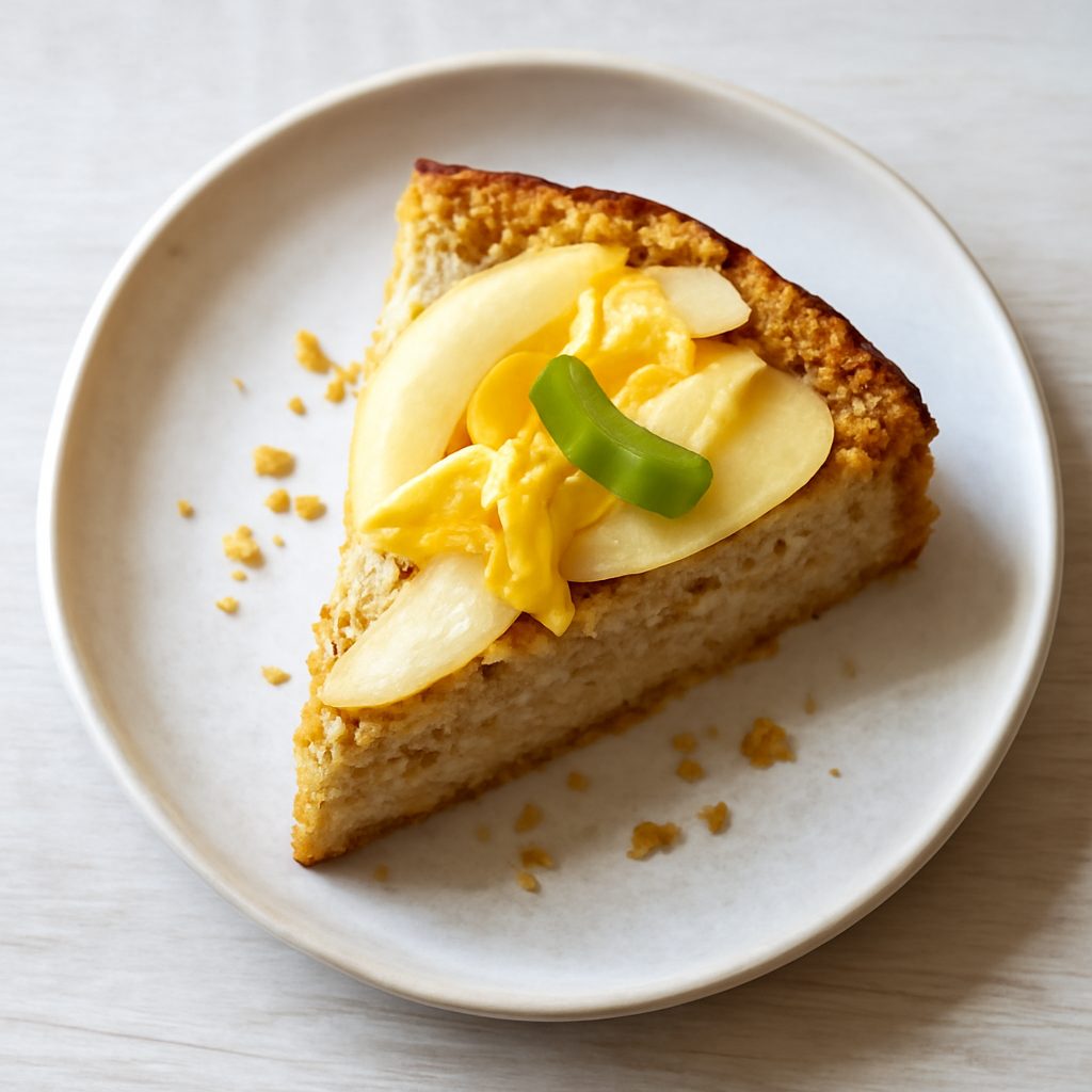 Torta di pere e limoni canditi proteica low-carb