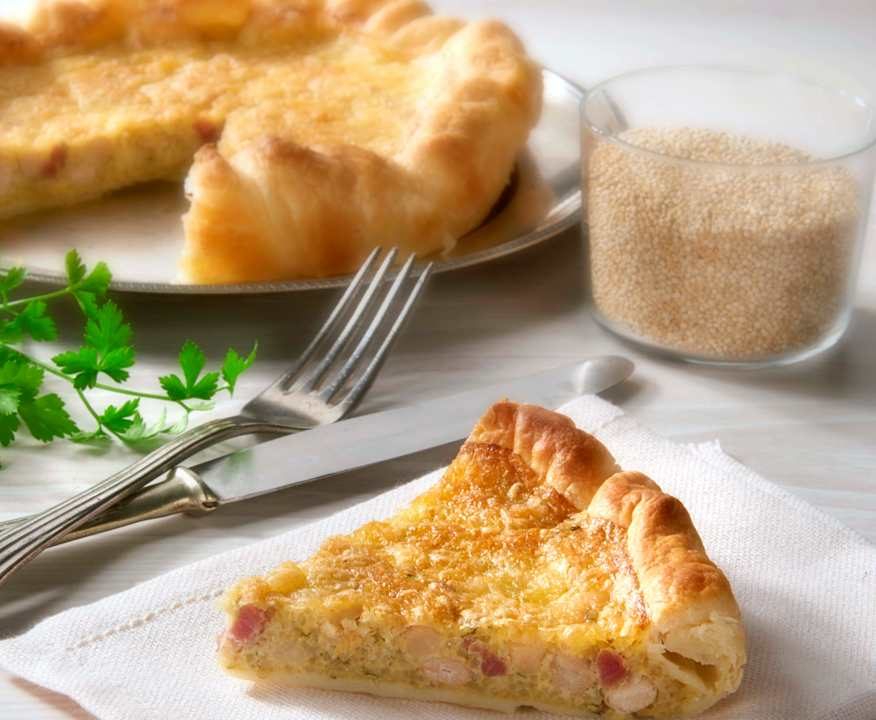 Torta di quinoa con cannellini Protein