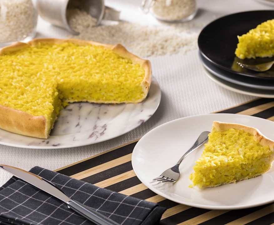 Torta di riso salata Low Carb