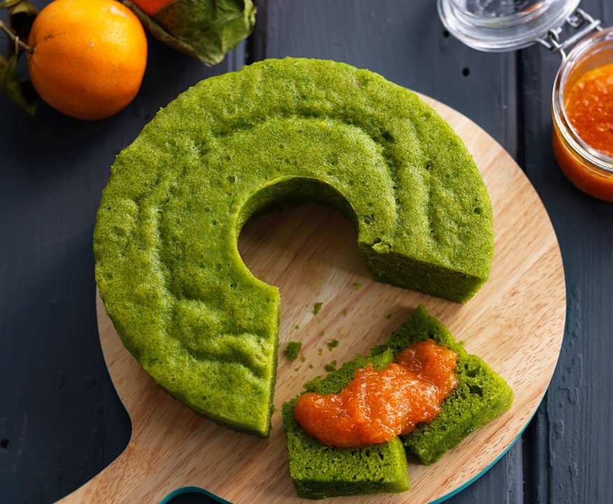 Torta di spinaci e carote al vapore Low Carb