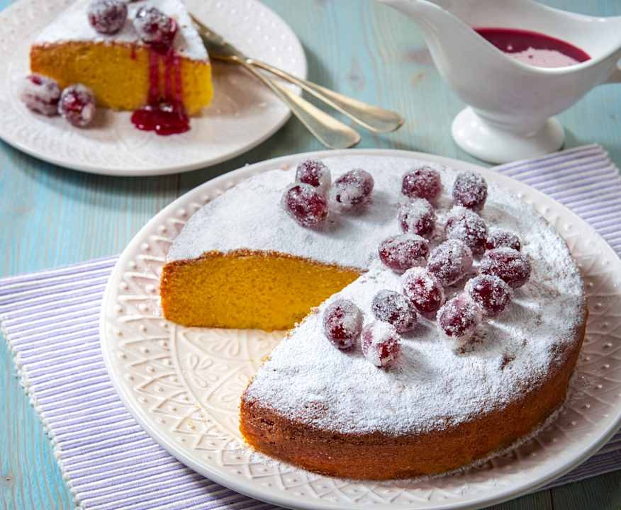 Torta di uva Low Fat