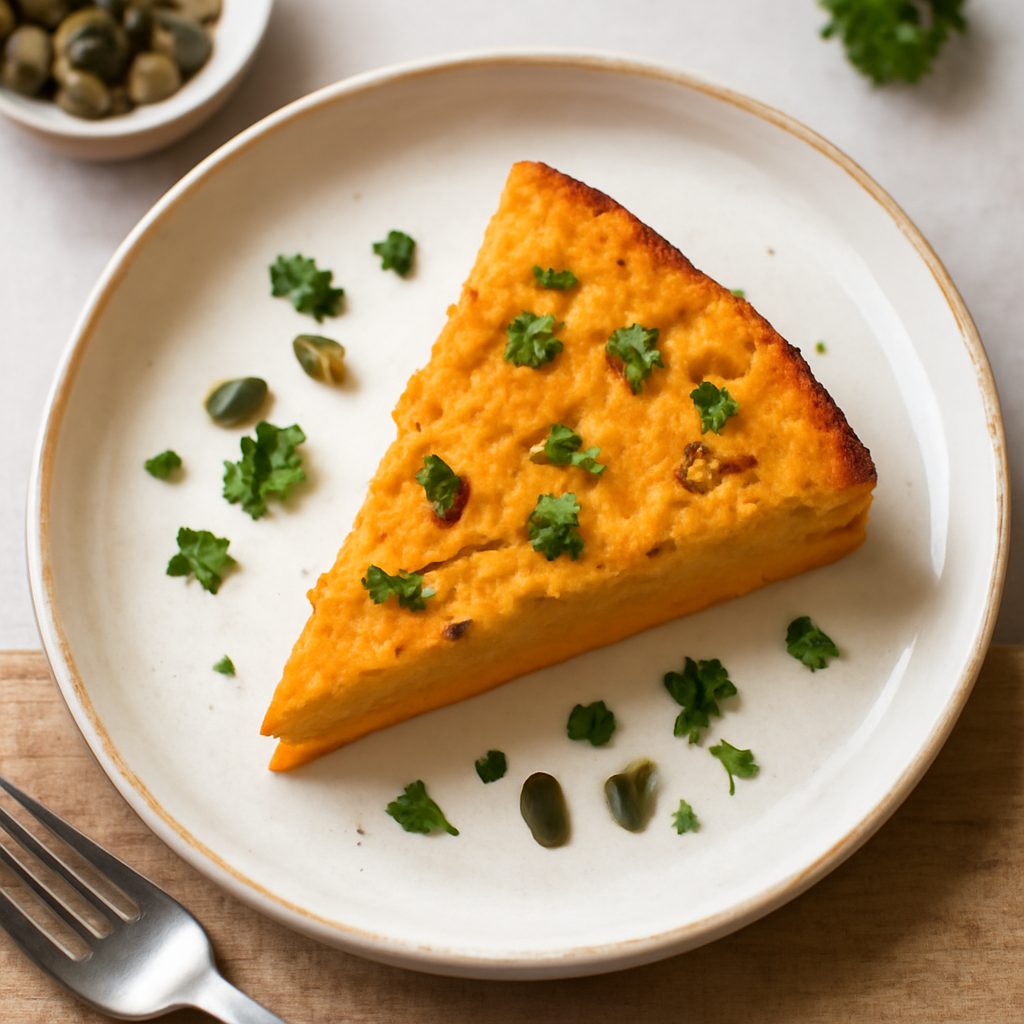 Torta di Zucca con Noci e Cioccolato
