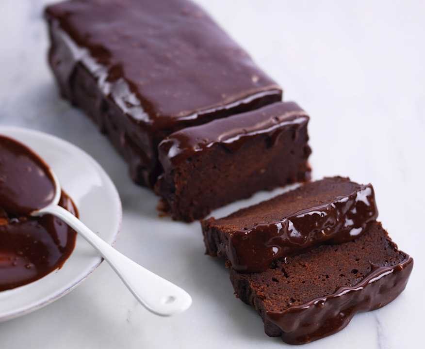Torta glassata al cioccolato al vapore Low Fat