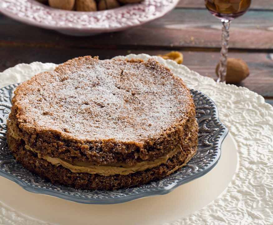 Torta mascarpone e noci Protein