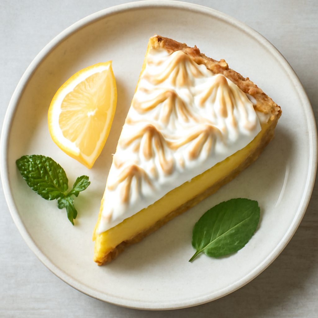Torta meringata al limone