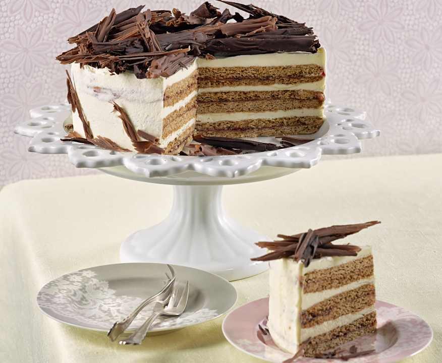 Torta multistrato al pan di zenzero Protein
