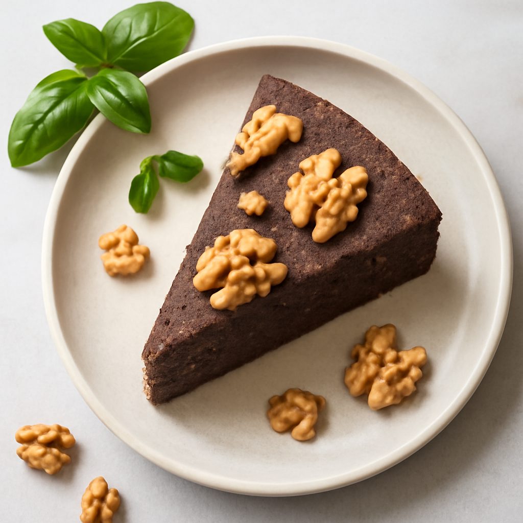 Torta noci e cioccolato proteica low-carb