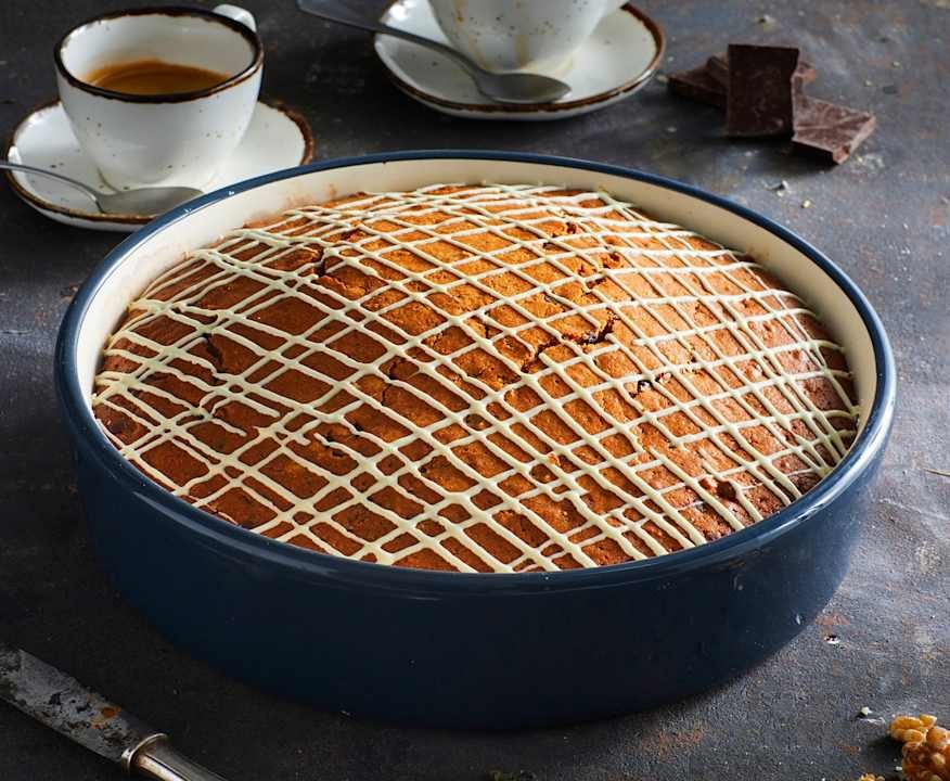 Torta noci e cioccolato Protein