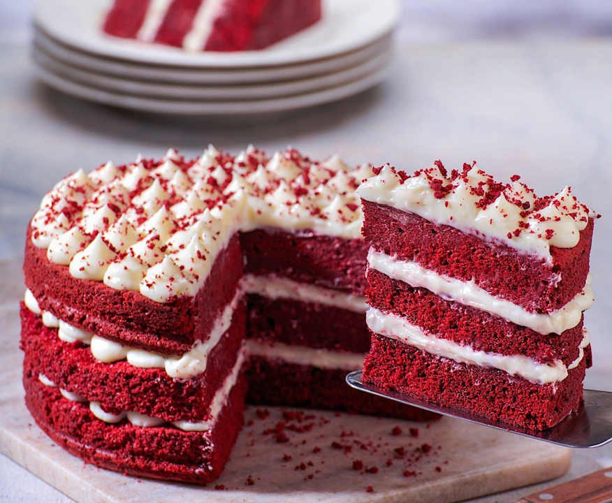 Torta Red velvet Protein