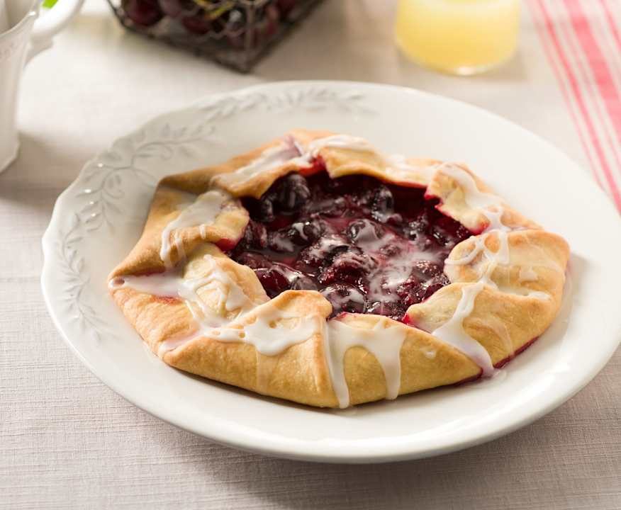 Torta rustica ai frutti rossi (per 2 persone)