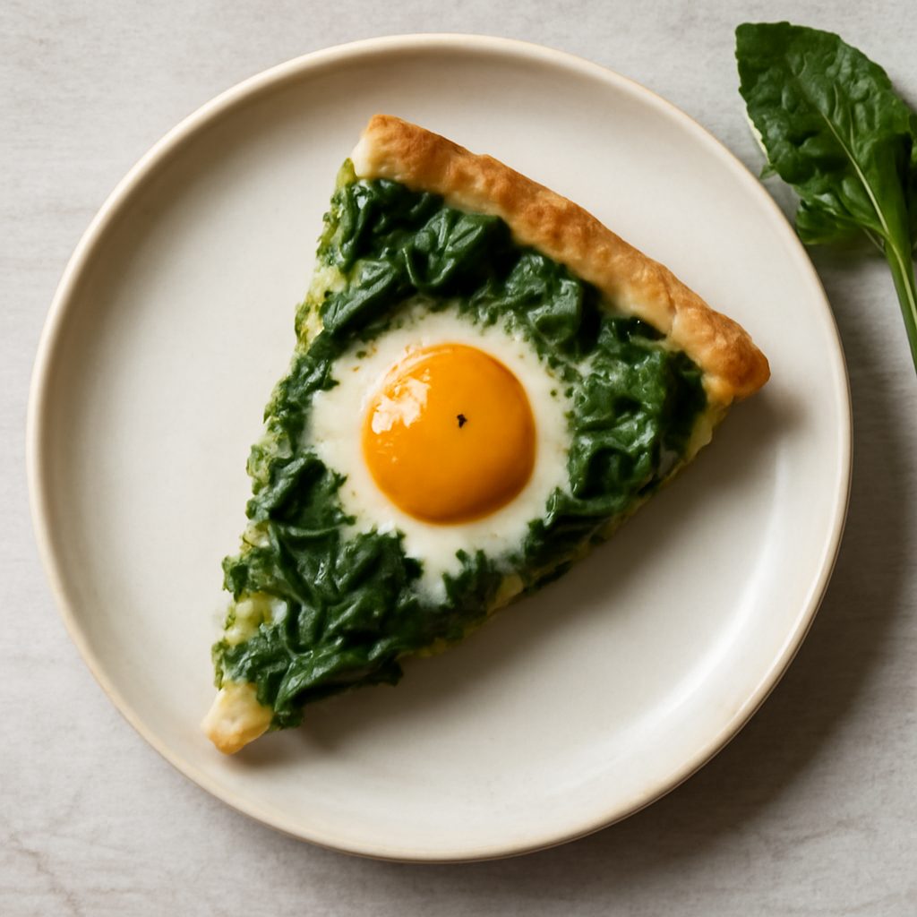 Torta salata bietole e uova proteica low-carb