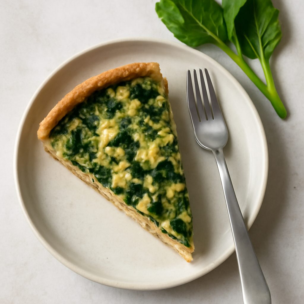 Torta salata di bietole proteica low-carb