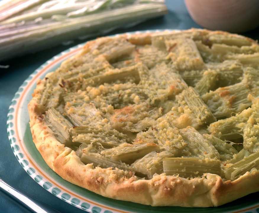Torta salata di cardi e funghi secchi Protein