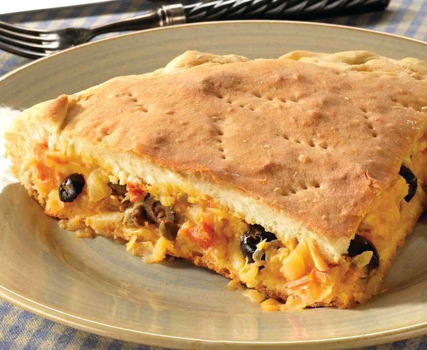 Torta salata di cipolle bianche Low Fat