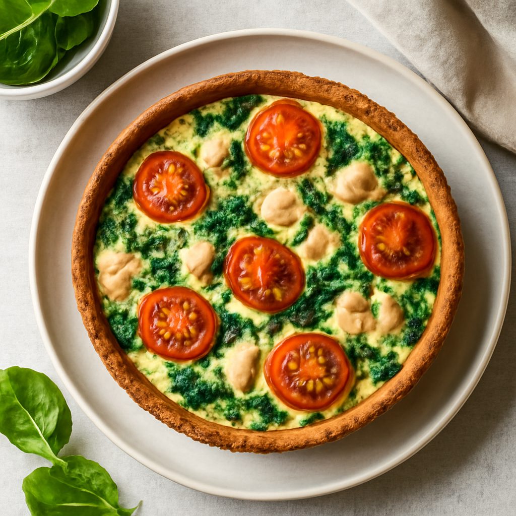 Torta salata fit svuotafrigo monoporzione low-carb