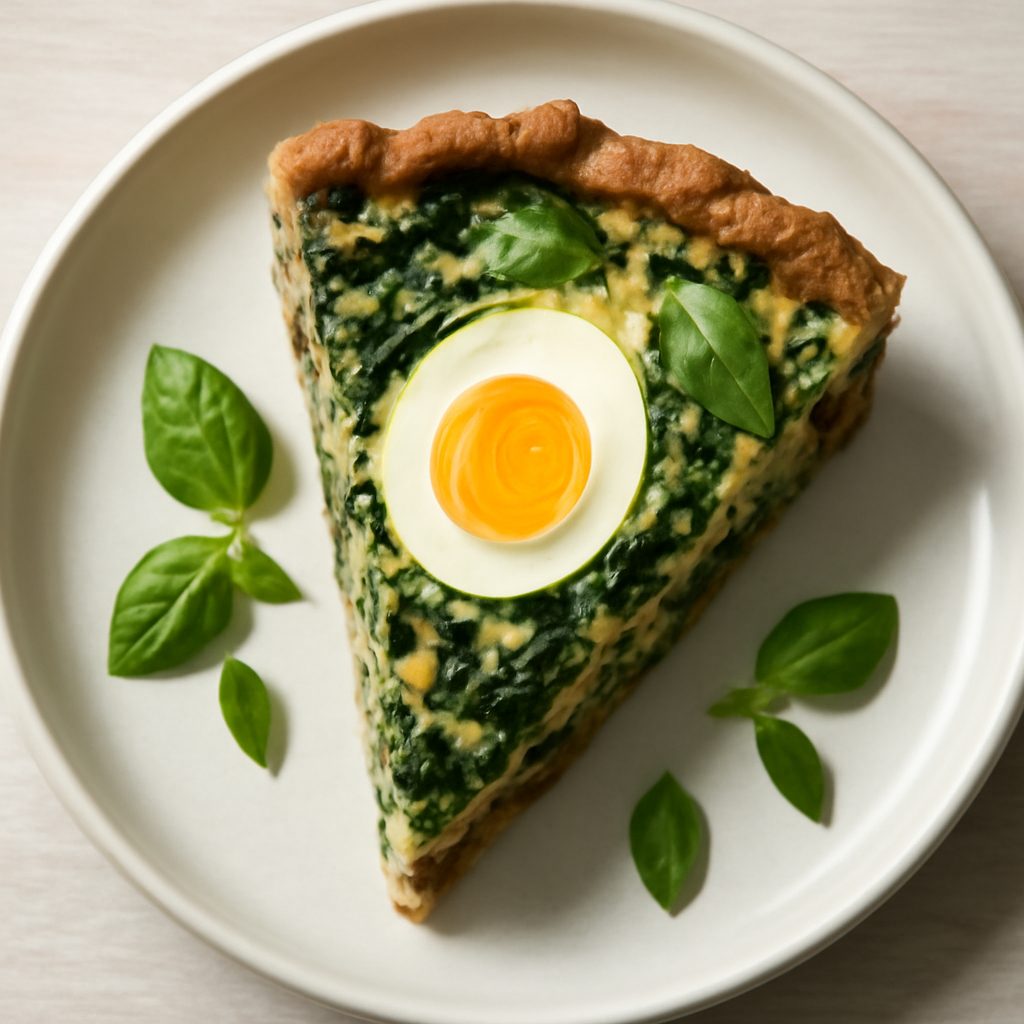Torta salata pasquale proteica low-carb