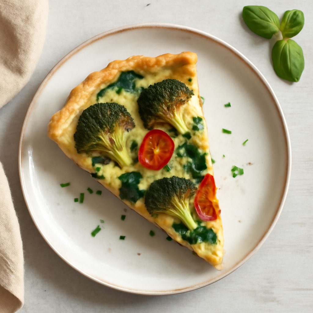 Torta salata proteica con bucce di patate low-carb