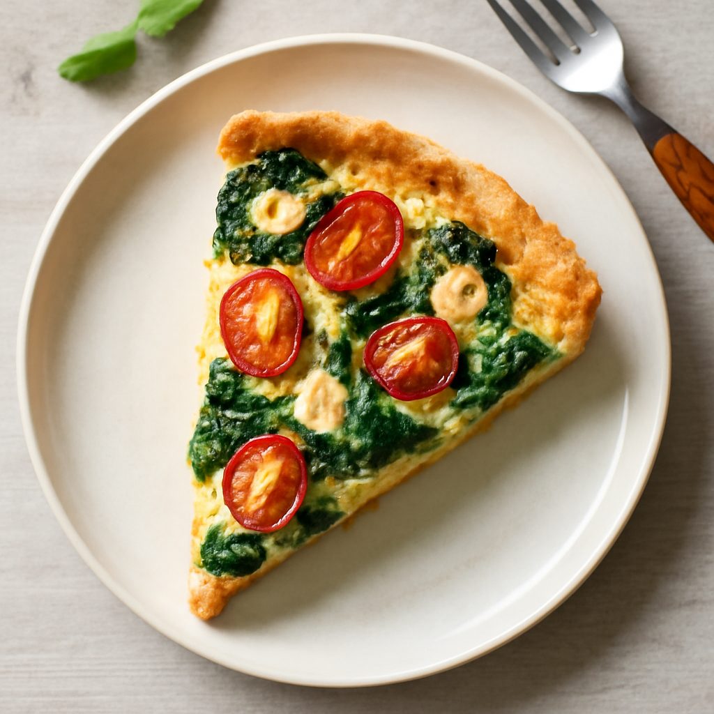 Torta salata proteica con zucchine, cotto e crescenza - Versione low-carb
