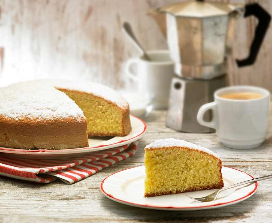 Torta soffice al cocco Low Fat