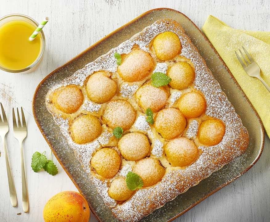 Torta soffice alle albicocche Low Fat
