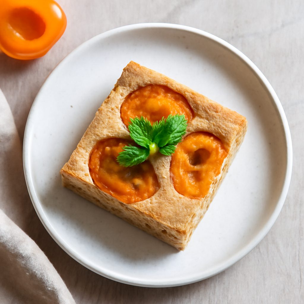 Torta sprint di albicocche low-carb proteica