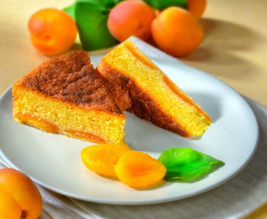 Torta sprint di albicocche Protein