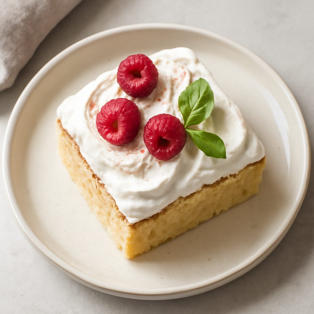Torta Tres Leches Low Fat