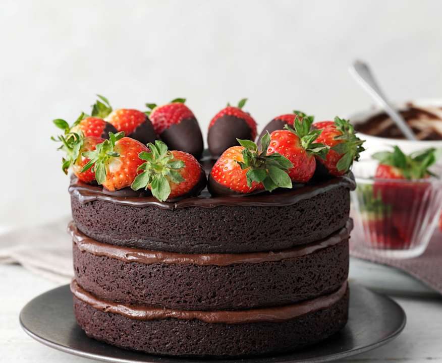 Torta tripla al cioccolato Protein