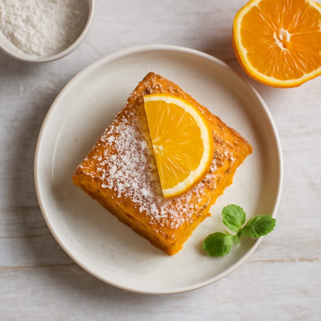 Torta zucca, cocco e arancia proteica low-carb