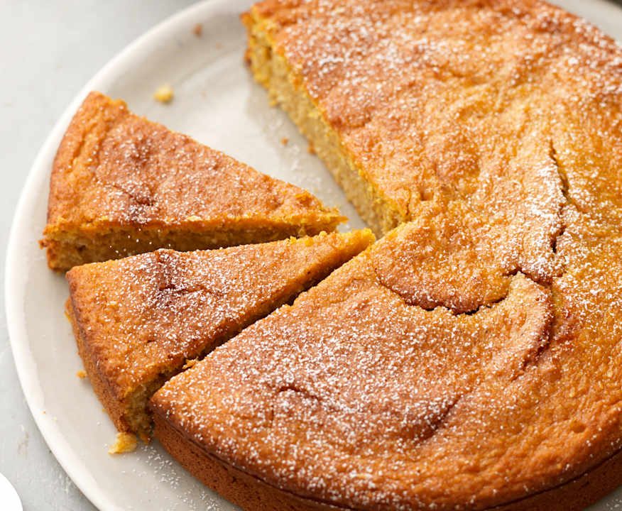 Torta zucca, cocco e arancia Low Fat