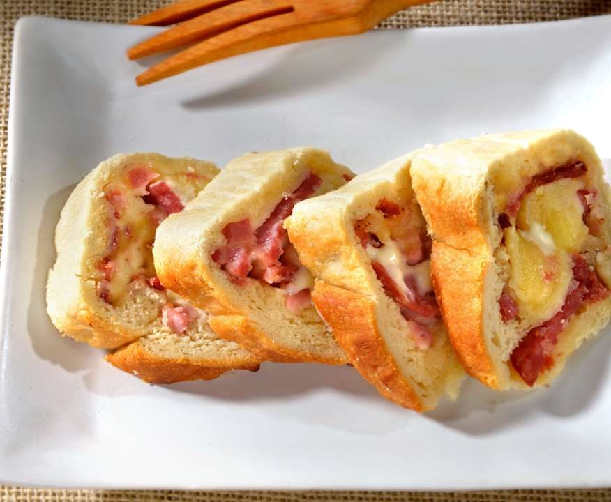 Tortano speck e fontina Protein