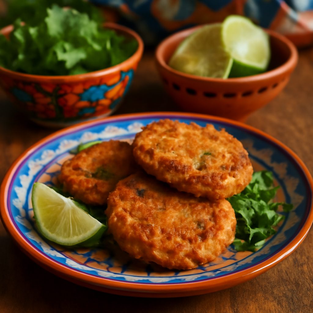 Tortas de Camarón High-