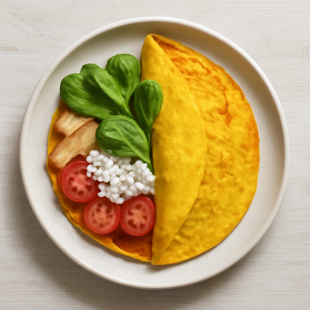 Tortilla hack alla curcuma proteica low-carb