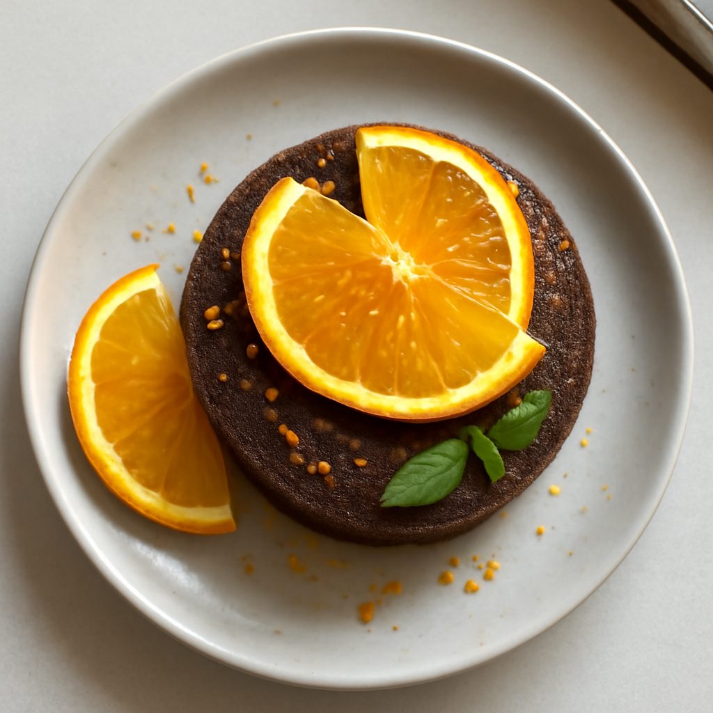 Tortina cioccolato e arancia al Varoma