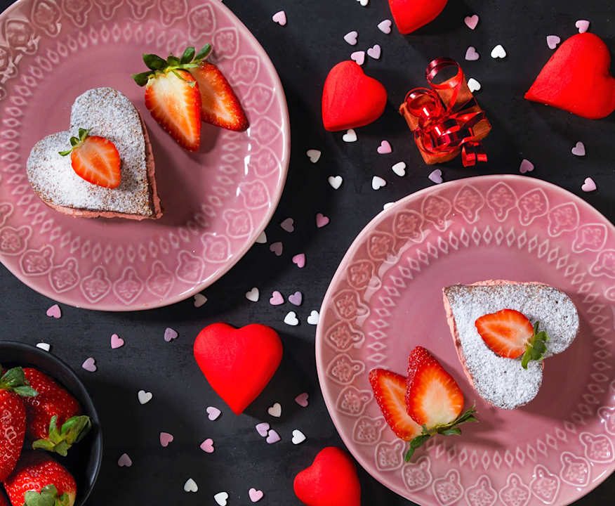 Tortina monoporzione cioccolato e fragole Protein