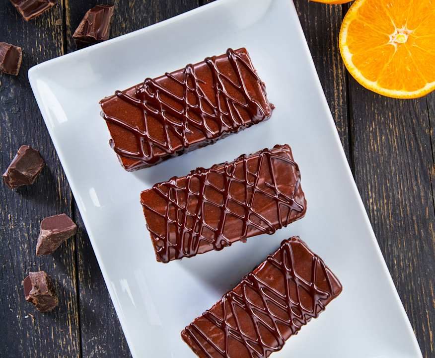 Tortine all'arancia e cioccolato Protein