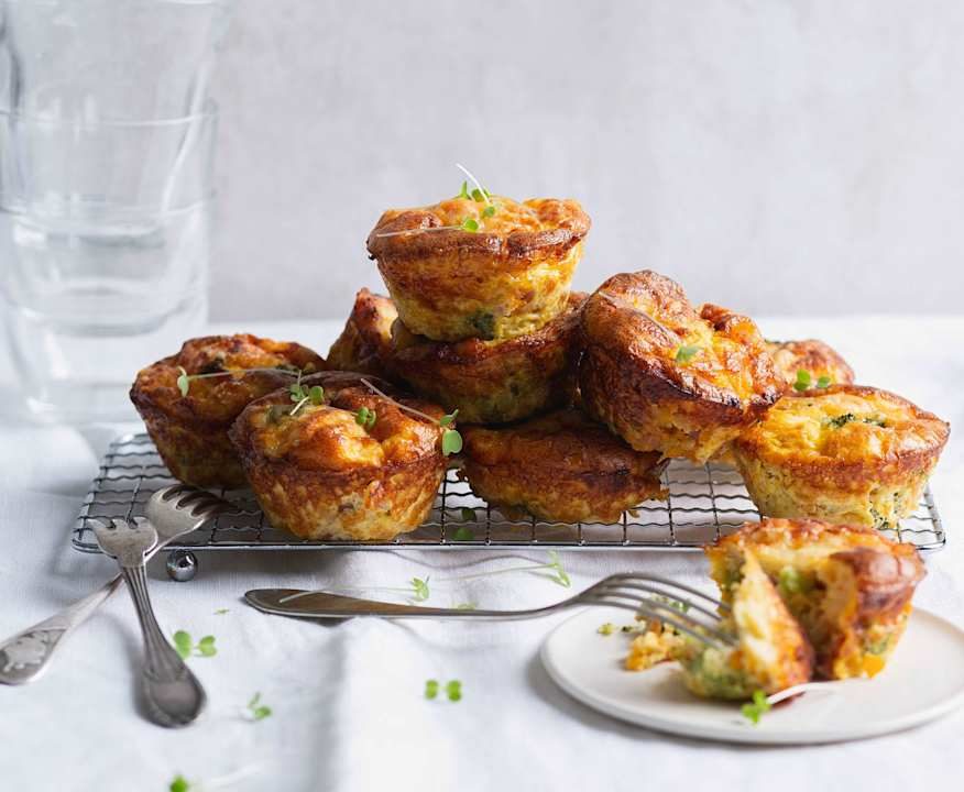 Tortini di broccoli e pancetta Low Carb