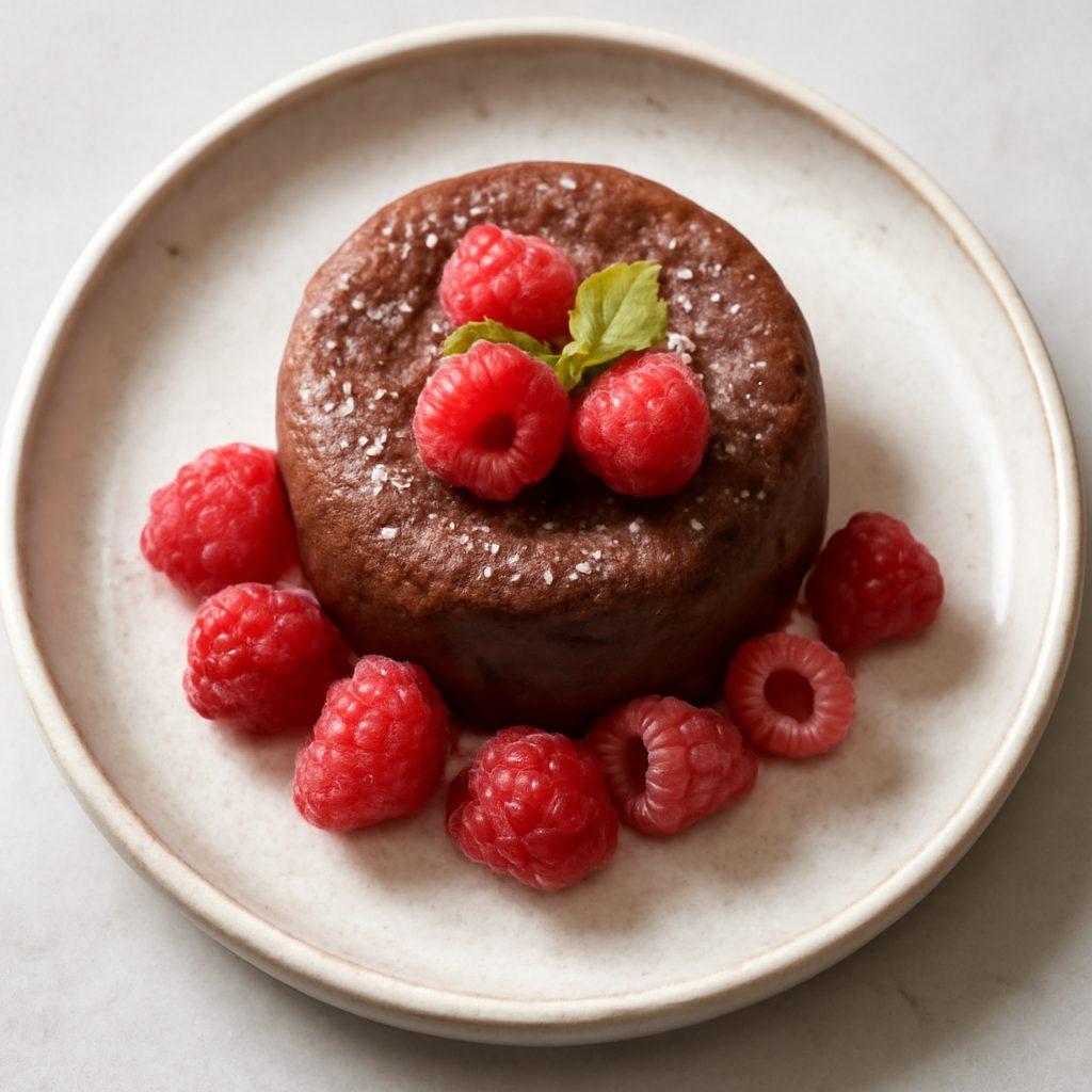 Tortino Cioccolato e Lamponi